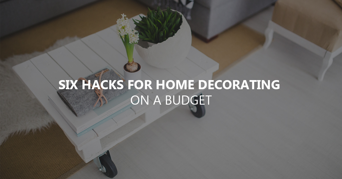 Decorating on a budget